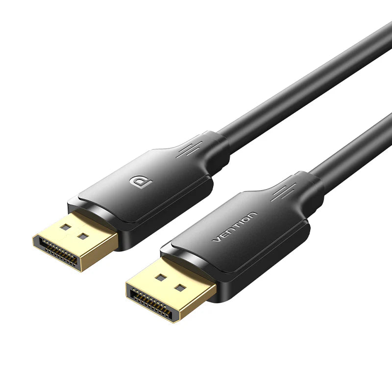 Vention DisplayPort Male to Male 4K HD Cable Black | Networking & Cabling Products Vention DisplayPort Male to Male 4K HD Cable Black | Networking & Cabling Products