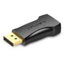 Vention DisplayPort Male to HDMI Female 4K Adapter Black HBPB0