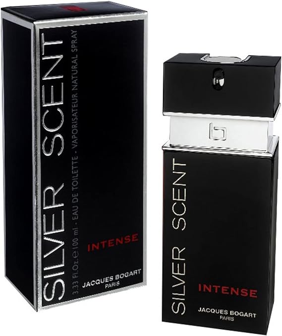Jacques Bogart Silver Scent Intense Eau De Toilette for Men 100ml | Men's Perfume Jacques Bogart Silver Scent Intense Eau De Toilette for Men 100ml | Men's Perfume
