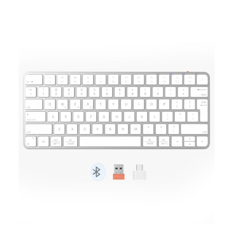 Meetion iKey K210 - 78 keys keyboard / Wireless and Bluetooth with Rechargeable Battery