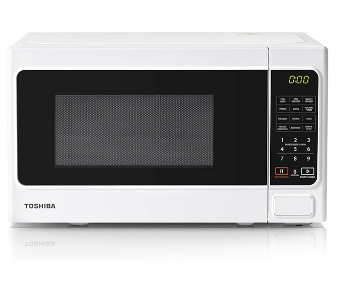 Toshiba 20 LTR Microwave Push Button Digital 800W White MM2-EM20PF(WH)