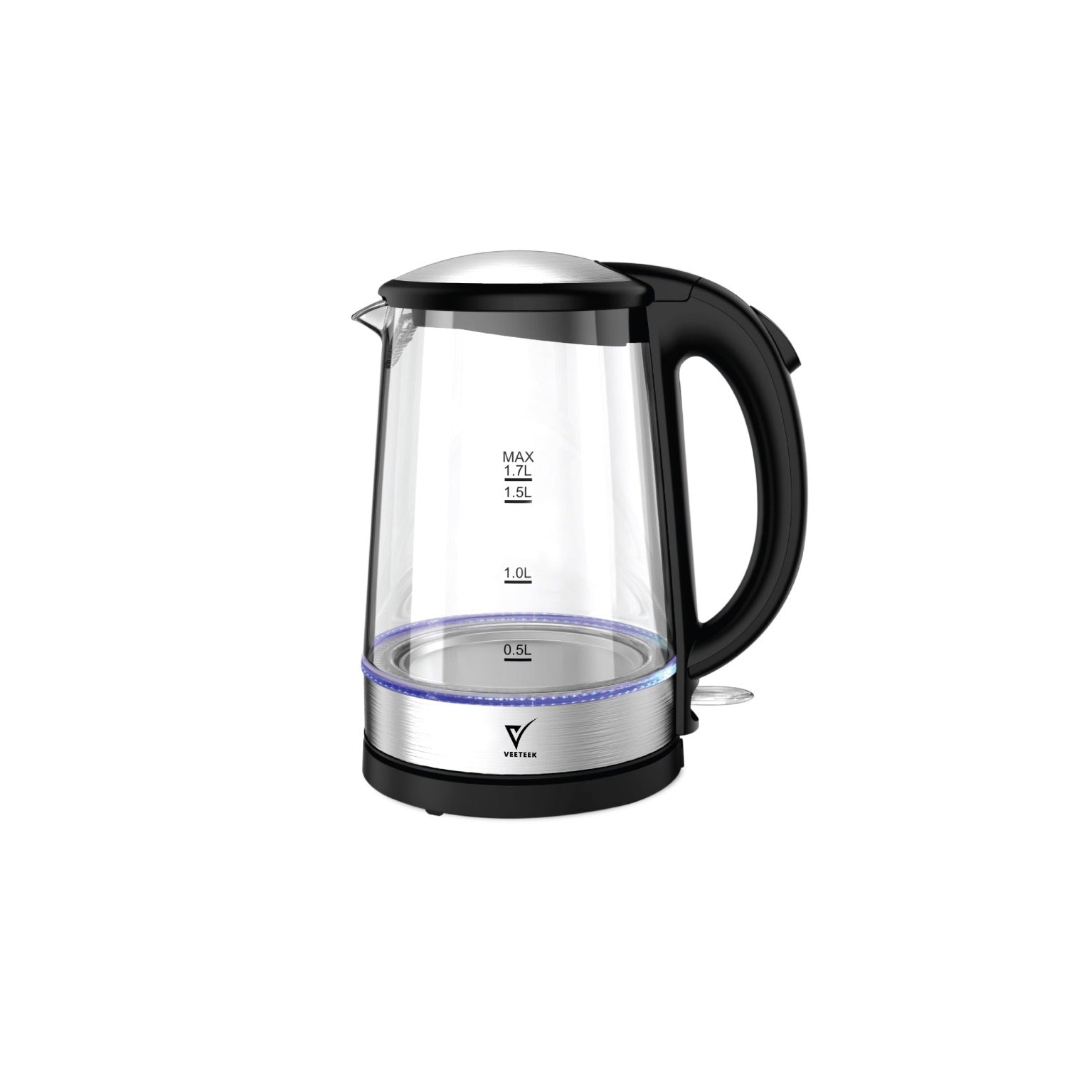 Veeteek Glass Kettle 1. 7L KEGS5807BE-GS | Kitchen Appliance Veeteek Glass Kettle 1. 7L KEGS5807BE-GS | Kitchen Appliance
