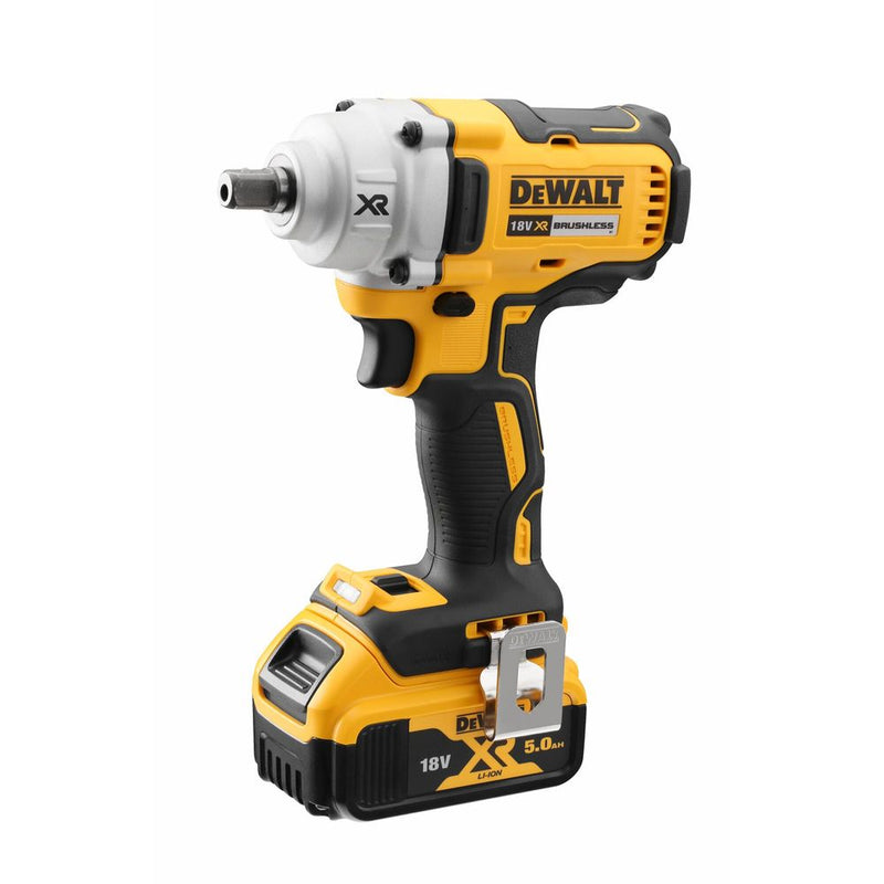 Dewalt 18V XR  ½" Impact Wrench 2 Battery 5.0 Ah + Charger 450Nm DCF894P2-GB