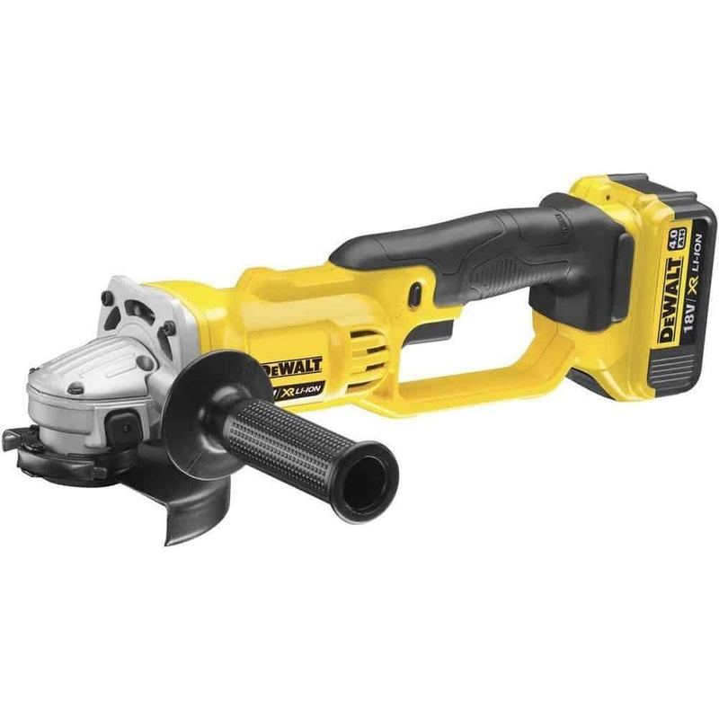 Dewalt 18V Angle Grinder 125 mm 2 Battery 4.0 Ah + Charger + Kit Box DCG412M2-GB