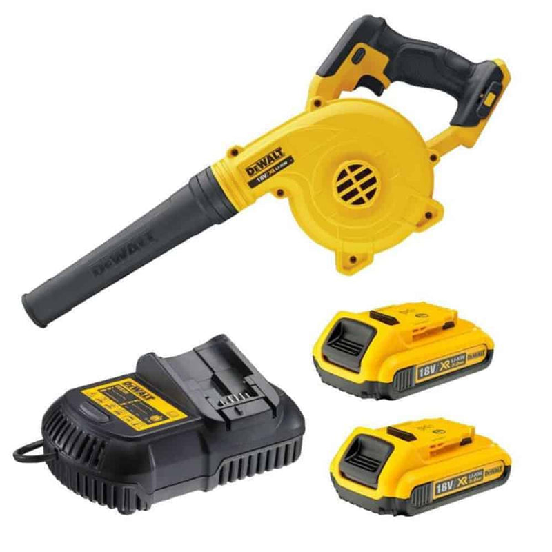 Dewalt 18V Jobsite Blower 2 Battery 2.0Ah + Charger DCV100D2-GB