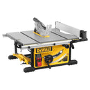 Dewalt 220V Lightweight Table Saw Kit, 250mm, 4800rpm, 2000W, with Mitre Fence, Spanners DWE7492-GB