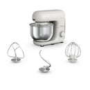 Moulinex 4.8L Bake Essential Kitchen Machine 800W 4.8 LTR Capacity, 3 Pastry Attachments 6 Speeds + Pulse QA160127