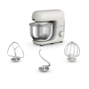 Moulinex 4.8L Bake Essential Kitchen Machine 800W 4.8 LTR Capacity, 3 Pastry Attachments 6 Speeds + Pulse QA160127 | Kitchen Appliance Moulinex 4.8L Bake Essential Kitchen Machine 800W 4.8 LTR Capacity, 3 Pastry Attachments 6 Speeds + Pulse QA160127 | Kitchen Appliance