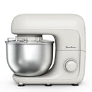 Moulinex 4.8L Bake Essential Kitchen Machine 800W 4.8 LTR Capacity, 3 Pastry Attachments 6 Speeds + Pulse QA160127