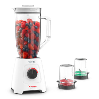 Moulinex Blendforce XXL Blender, 2.8L Jar, 600W 2 Attachment,Ice Crusher LM458127 | Kitchen Appliances