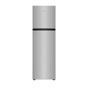 TCL Double Door Refrigerator 286L Silver P370TMN