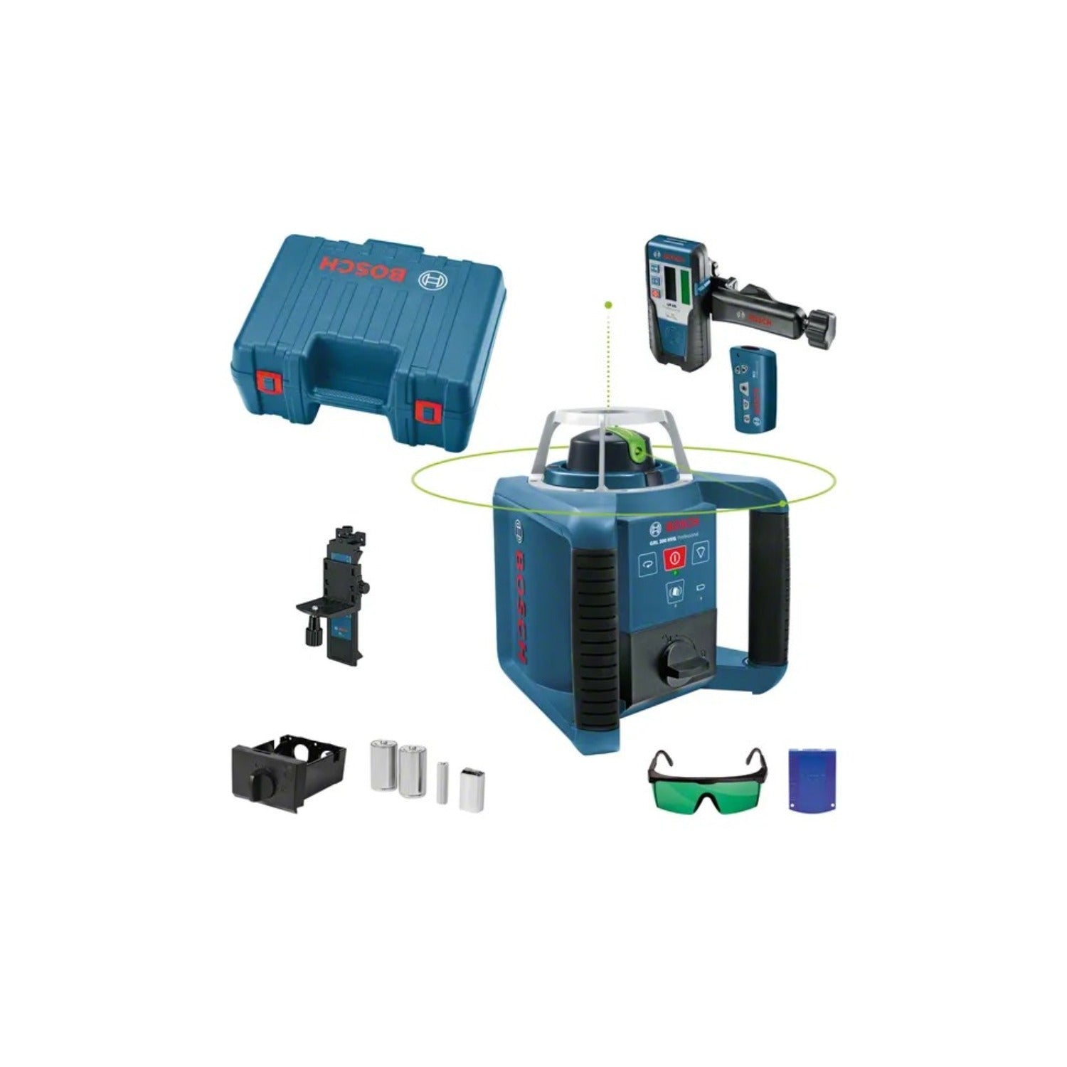 Bosch Rotation Laser GRL 300 HVG Set + LR 1 BO0601061701 | Measuring Tool Bosch Rotation Laser GRL 300 HVG Set + LR 1 BO0601061701 | Measuring Tool