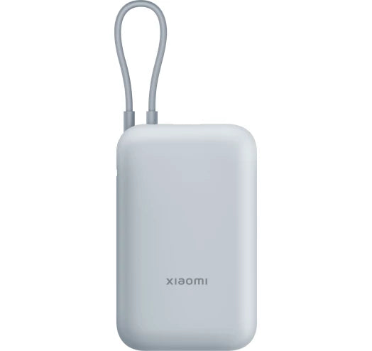 Xiaomi Power Bank 10000mah (Integrated Cable) Ice Blue BHR9073GL