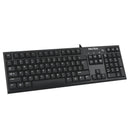 Meetion Wired USH Keyboard with USB Hub MT-K815
