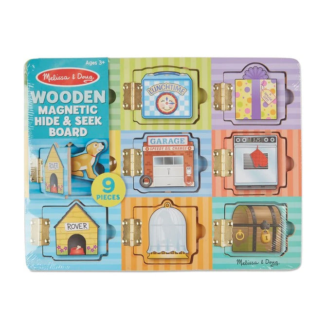 Melissa & Doug Magnetic Hide & Seek Board 46000474 | Puzzles