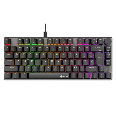 Meetion MK006Pro RGB Red Switch Mini Wired Gaming Mechanical Keyboard 75% Gamer 80 Keys MT-MK006Pro | Computer Accessories