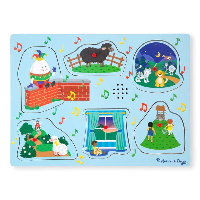Melissa & Doug Nursery Rhymes 2 - Sound Puzzle 46000737 | Puzzles Melissa & Doug Nursery Rhymes 2 - Sound Puzzle 46000737 | Puzzles