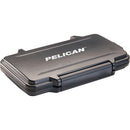 Pelican 0915 Memory Card Case for 12 SD, 6 miniSD, and 6 microSD Cards Black 009150-0100-110