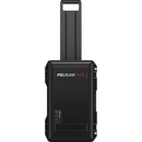 Pelican 1535TRVL Wheeled Carry-On Air Case with Lid Organizer and Packing Cubes Black 015350-0080-110