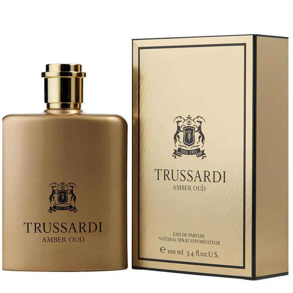Trussardi Amber Oud Eau De Parfum for Men 100ml | Men's Perfume Trussardi Amber Oud Eau De Parfum for Men 100ml | Men's Perfume