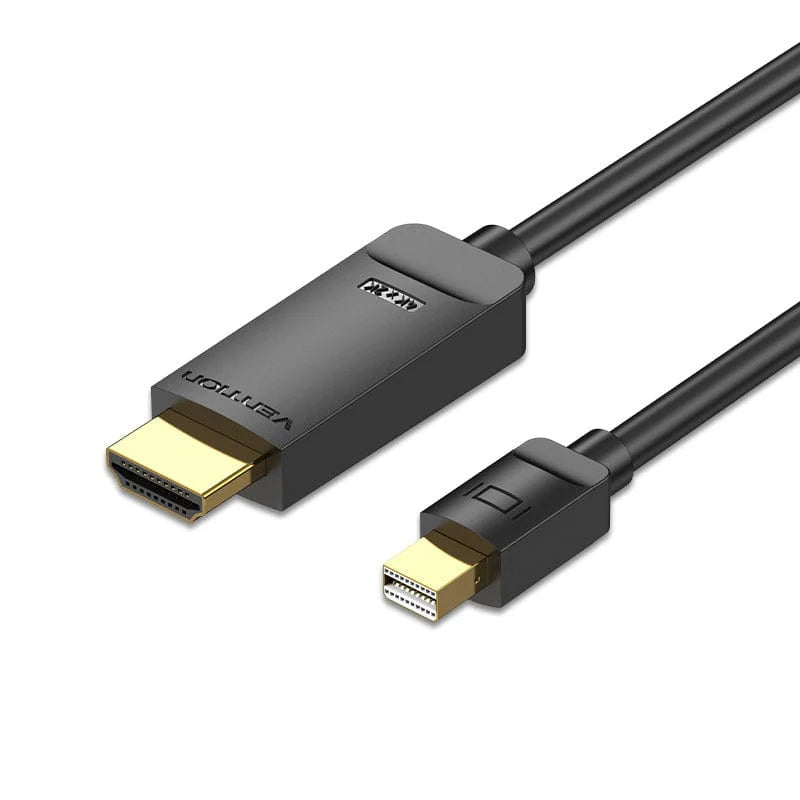 Vention 4K Mini DisplayPort to HDMI Cable 1.5M Black HAHBG | Network Cables Vention 4K Mini DisplayPort to HDMI Cable 1.5M Black HAHBG | Network Cables