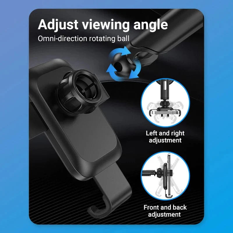 Vention Auto-Clamping Car Phone Mount With Suction Cup Black Square Type KCOB0 | Computer Accessories Vention Auto-Clamping Car Phone Mount With Suction Cup Black Square Type KCOB0 | Computer Accessories