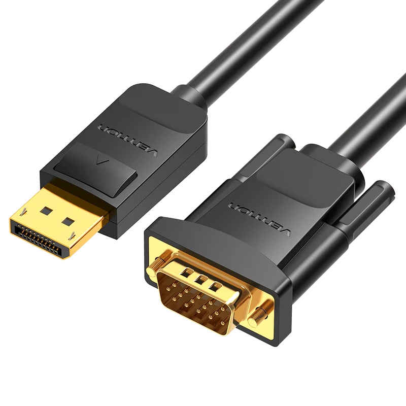 Vention DP to VGA Cable Black | Network Cables Vention DP to VGA Cable Black | Network Cables