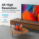 Vention USB-C to HDMI (4K-60Hz)/ USB 3.0x3/ RJ45/ SD/TF/ TRRS 3.5mm/ PD Docking Station 0.15M Gray Mirrored Surface Type TFLHB