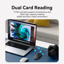 Vention USB-C to HDMI (4K-60Hz)/ USB 3.0x3/ RJ45/ SD/TF/ TRRS 3.5mm/ PD Docking Station 0.15M Gray Mirrored Surface Type TFLHB