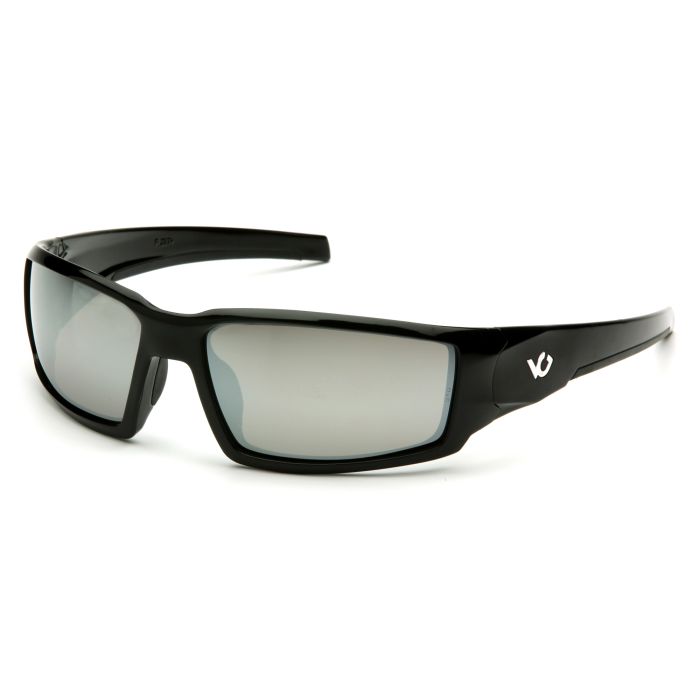 Pyramex Venture Gear - Pagosa - Black Frame/Silver Mirror Anti-Fog Lens Safety Glasses VGSB570T
