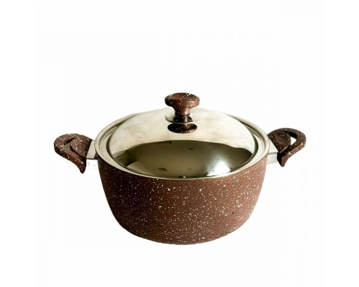 Saflon Pot Granite Steel Lid | Kitchen Appliance