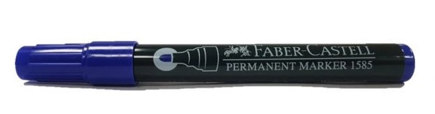 Faber-Castell Permanent Marker Blue Bullet Tip