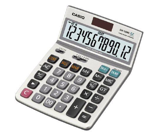 Desktop Calculators DW 120MS-W-DHCN