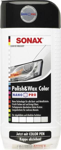 Sonax Polish And Wax White Color 500ml / SX02960000-544