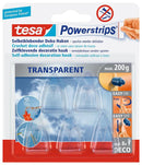 Tesa Transparent Deco Hooks Color