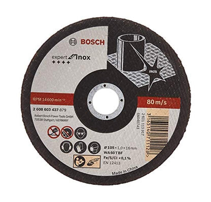 Bosch Metal Cutting Disc Inox 105x1x16 MM BOS2608603437