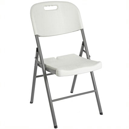 Blow Mold Folding Chair White HY-Y56