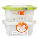 Lock N Lock  Easy Toc 1.1L x 2pcs Set