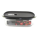 Lock N Lock  Oven Glass Modern Steam Hole Rectangular 1.3 L(Black)