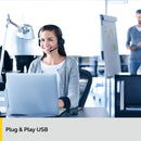 Jabra Evolve 20 UC Wired On Ear Headset with Mic Black 100-55900000-99