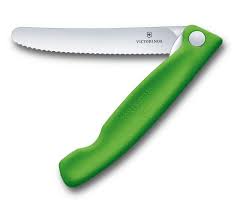 Victorinox Swiss Classic Foldable Paring Knife Green 6.7836.F4B