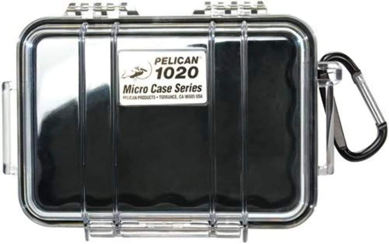 Pelican Micro Case Clear Black Blue Red 1020-025-100