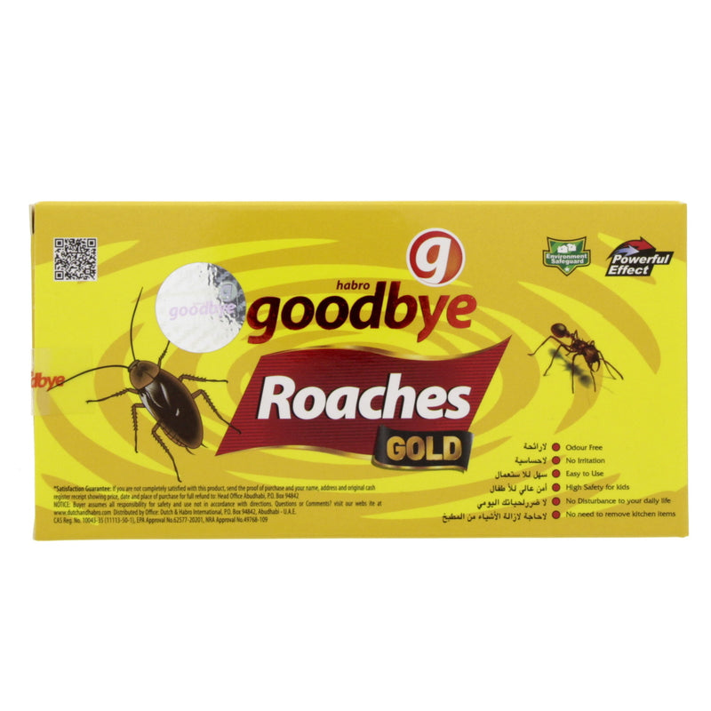 Goodbye Roaches Gel Gold 30gm