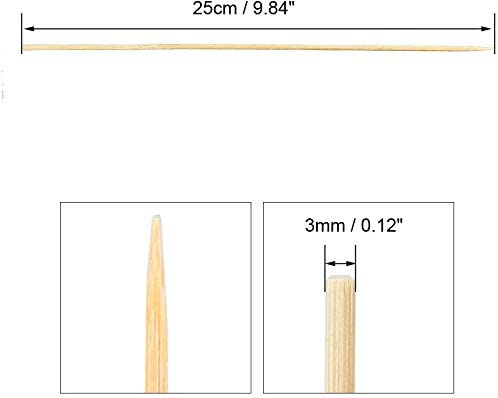 Pamchal Bamboo Skewer Stick 25*3mm 8996 | BBQ Pamchal Bamboo Skewer Stick 25*3mm 8996 | BBQ