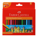 Faber-Castell Erasable Crayons 12 Tin