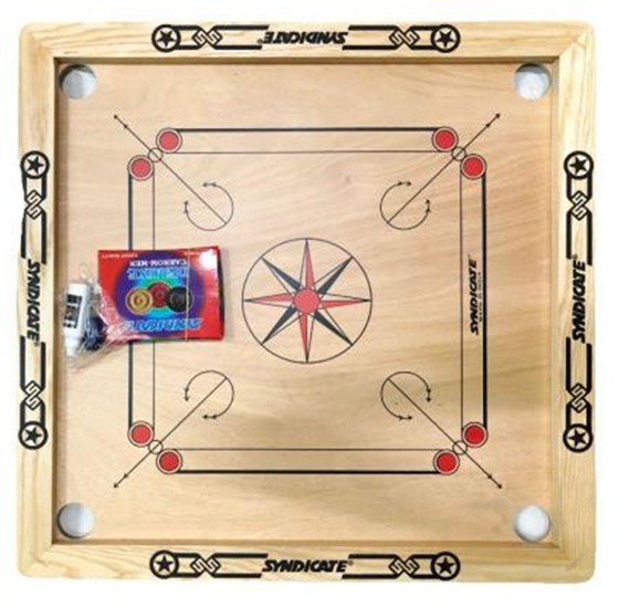 Syndicate Carrom Board 33 * 33 * 2 Inch | Games