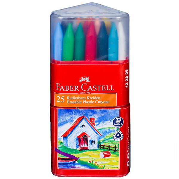 Faber-Castell Erasable Crayons 25 Tin