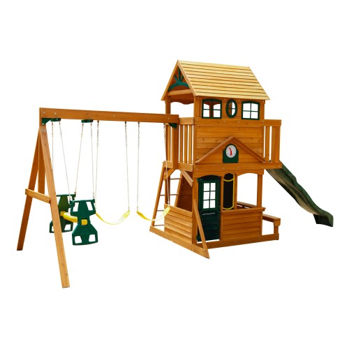 Kidkraft Ashberry Wooden Swing Set / Playset