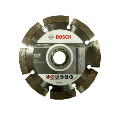 Bosch Concrete Diamond Cutting Disc 105MM 2608600924 | Tool Accessories Bosch Concrete Diamond Cutting Disc 105MM 2608600924 | Tool Accessories