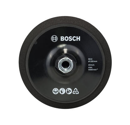 Bosch Rubber Backing Pad 115mm